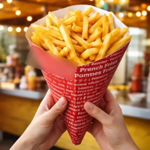 Cono de papas mediano