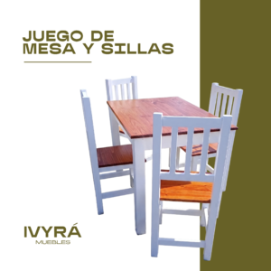 Mesa seis sillas