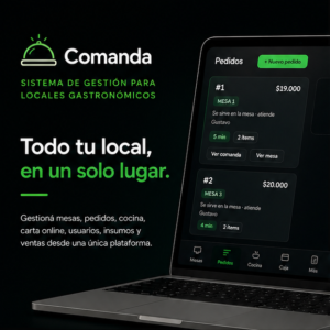 Comanda - Sistema de Gestión para locales gastronómicos