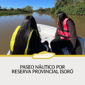 Paseo náutico por la Reserva Provincial Isoró