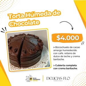 Torta Húmeda de Chocolate